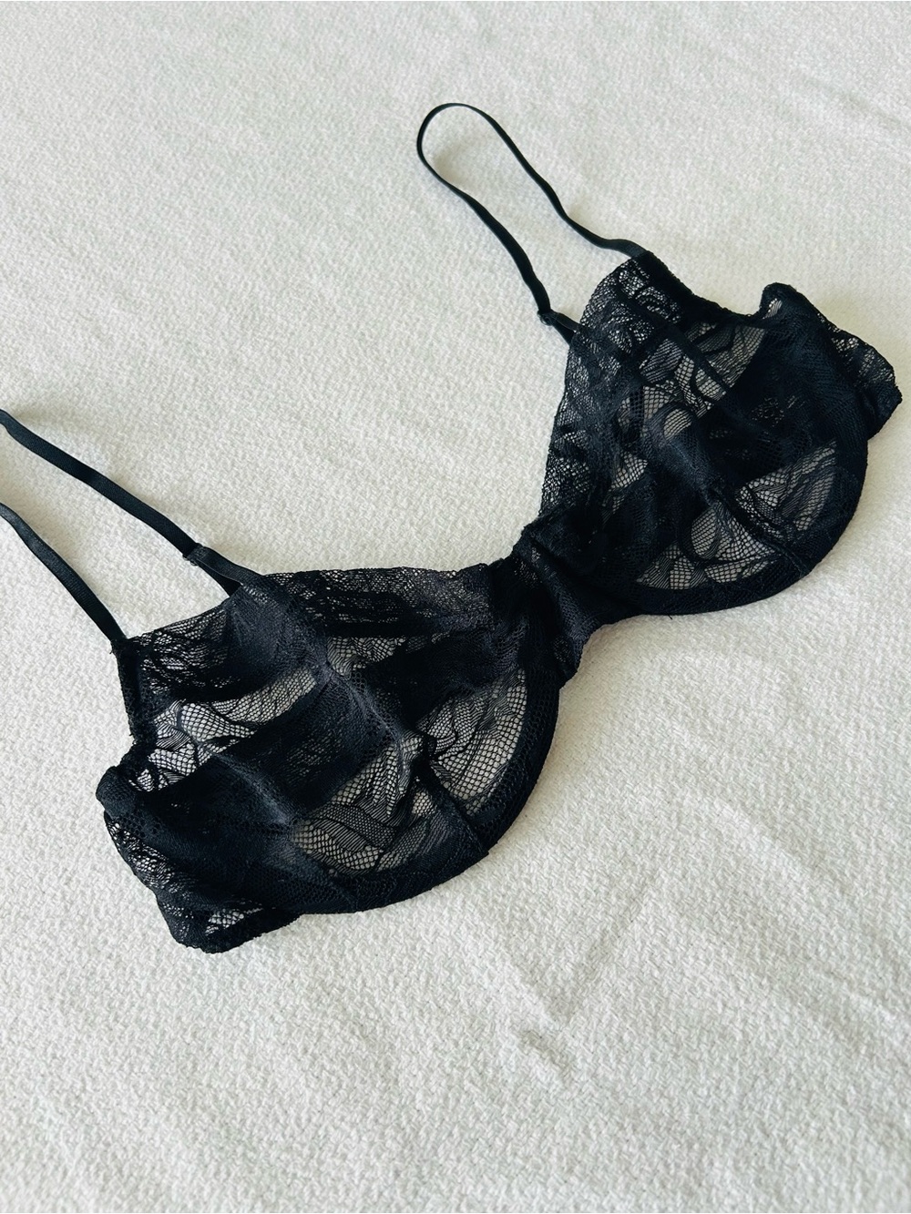Only Hearts Go Ask Alice Bra, Black - Picture 2 of 7